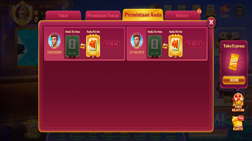 History Pengiriman 000000001584E91WT239355589