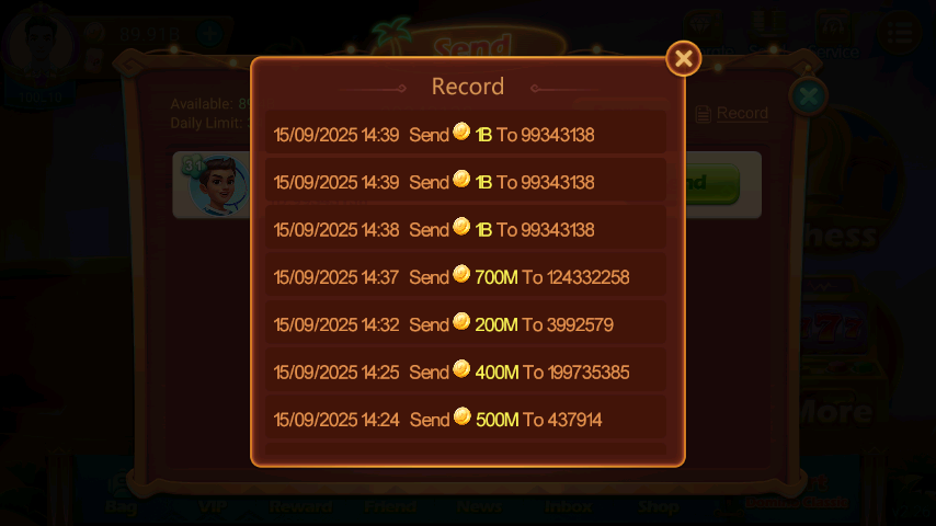 History Pengiriman 1271K96ARXN5511908