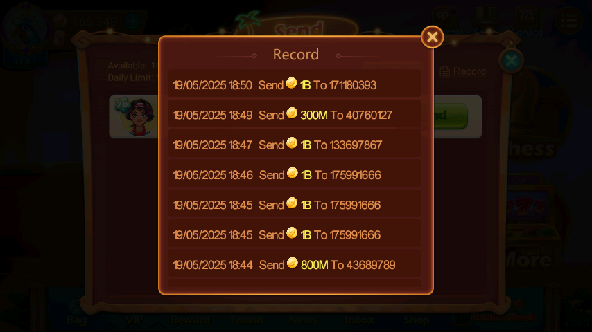 History Pengiriman 1M0375GUQ3S66J339