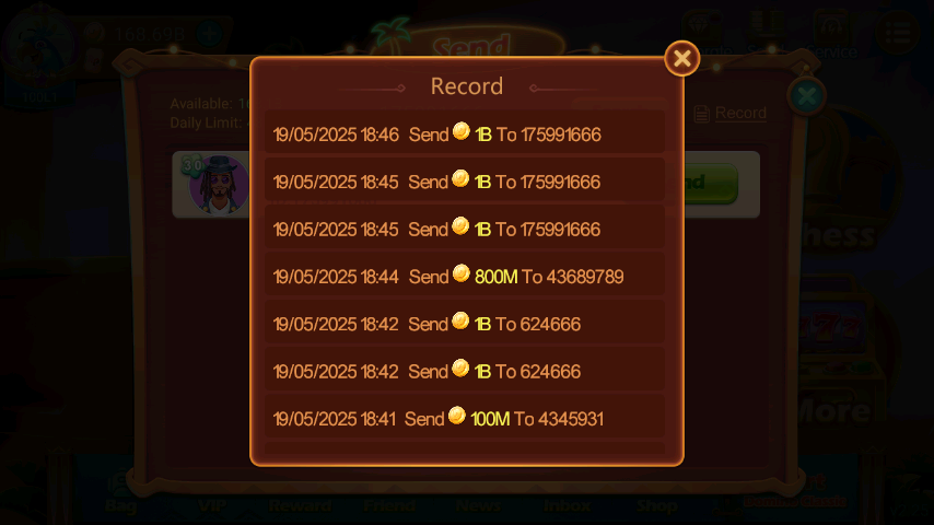 History Pengiriman 61L31Z6ELL0727339