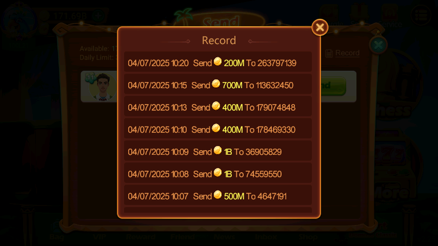 History Pengiriman 8068XTD59BTI99213