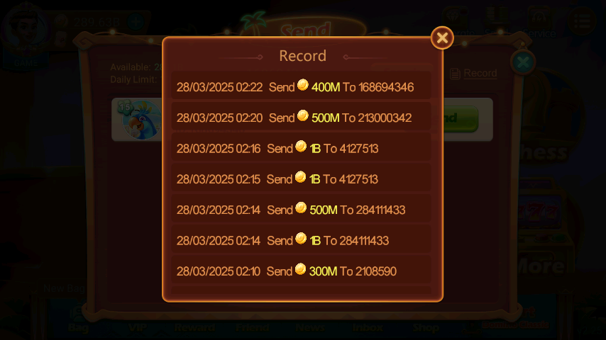 History Pengiriman 8229045C7OVR5362