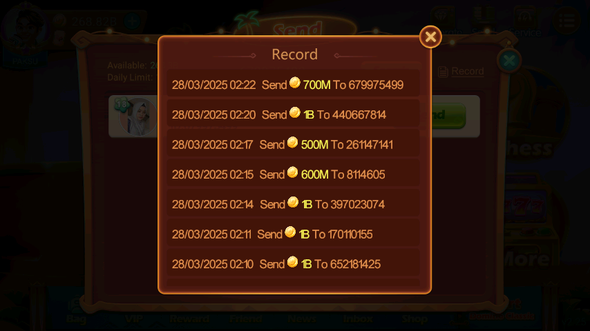 History Pengiriman 917349LI1Y09YT62